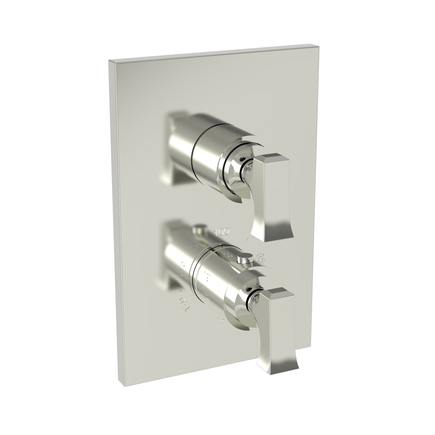 Newport Brass 3-2573TS Joffrey 1/2" Square Thermostatic Trim Plate with Handle