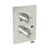 Newport Brass 3-2573TS Joffrey 1/2" Square Thermostatic Trim Plate with Handle