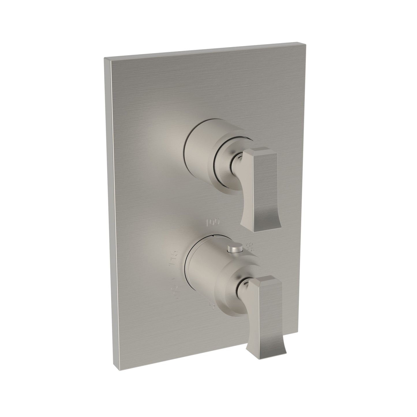 Newport Brass 3-2573TS Joffrey 1/2" Square Thermostatic Trim Plate with Handle