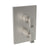 Newport Brass 3-2573TS Joffrey 1/2" Square Thermostatic Trim Plate with Handle