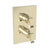 Newport Brass 3-2573TS Joffrey 1/2" Square Thermostatic Trim Plate with Handle