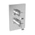 Newport Brass 3-2573TS Joffrey 1/2" Square Thermostatic Trim Plate with Handle