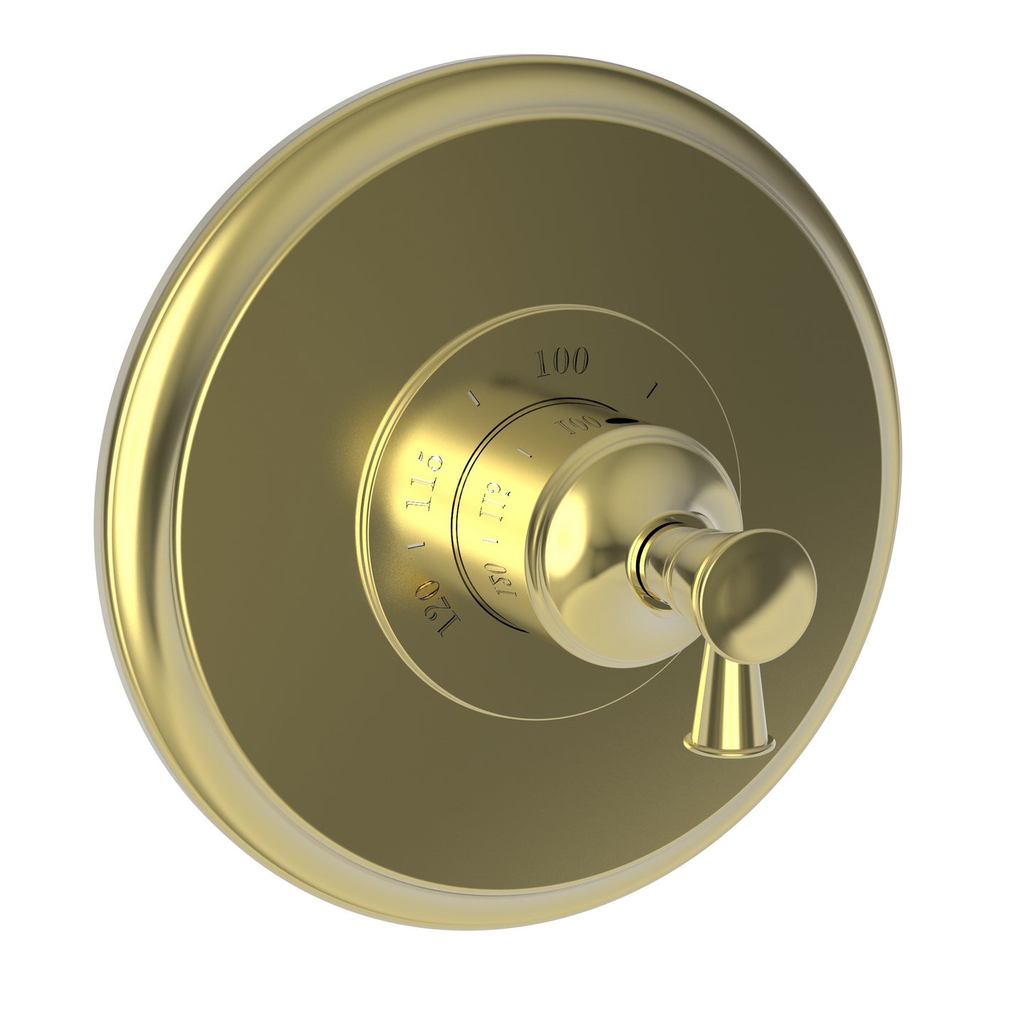 Newport Brass 3-2914TR Vander 3/4" Round Thermostatic Trim Plate With Handle