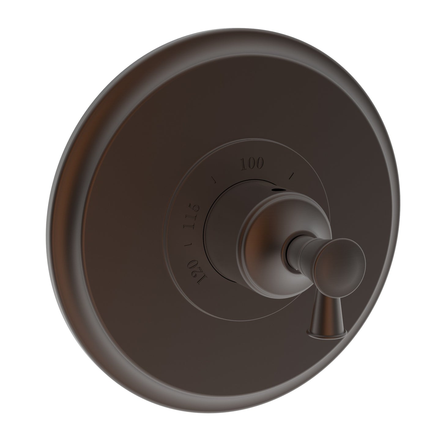 Newport Brass 3-2914TR Vander 3/4" Round Thermostatic Trim Plate With Handle
