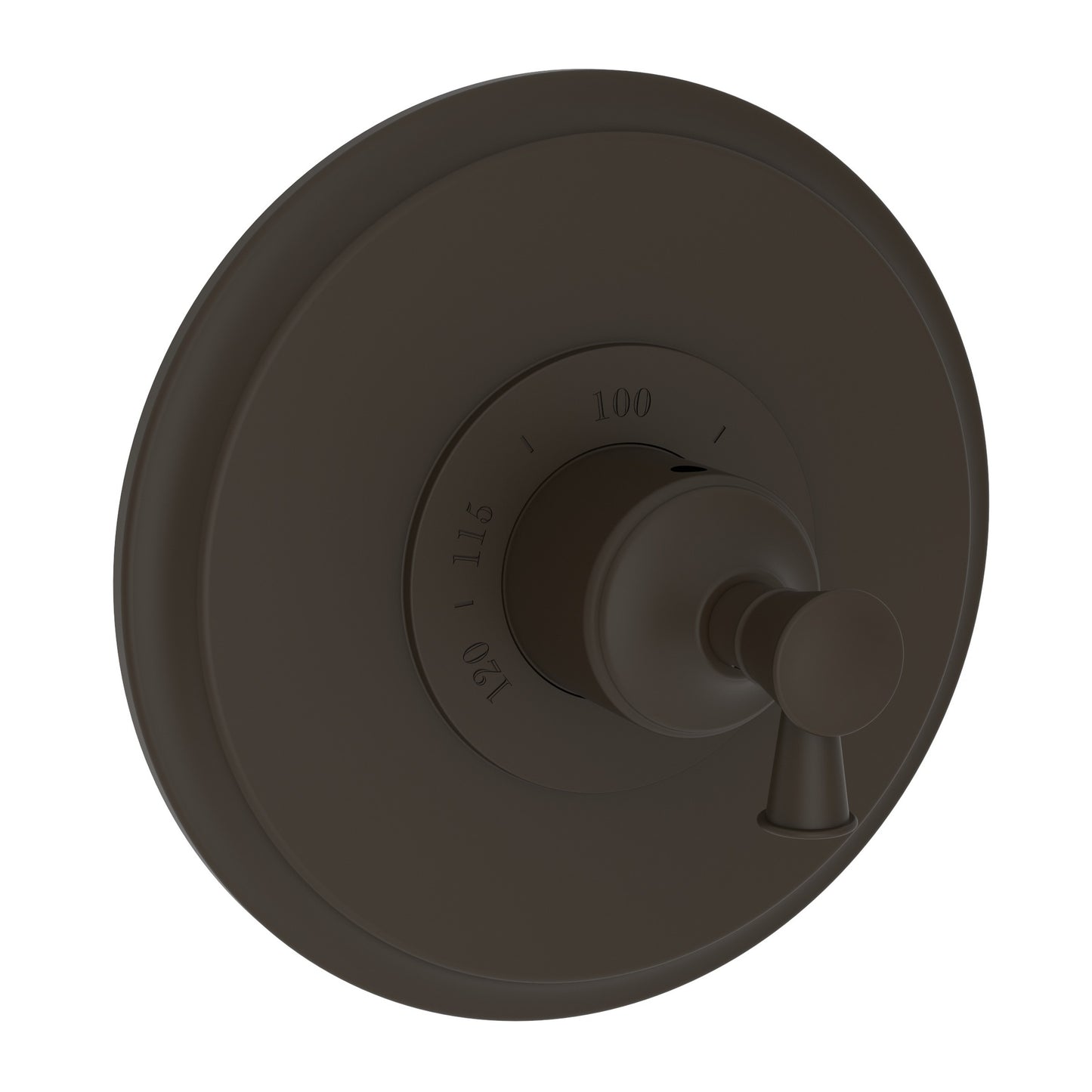 Newport Brass 3-2914TR Vander 3/4" Round Thermostatic Trim Plate With Handle