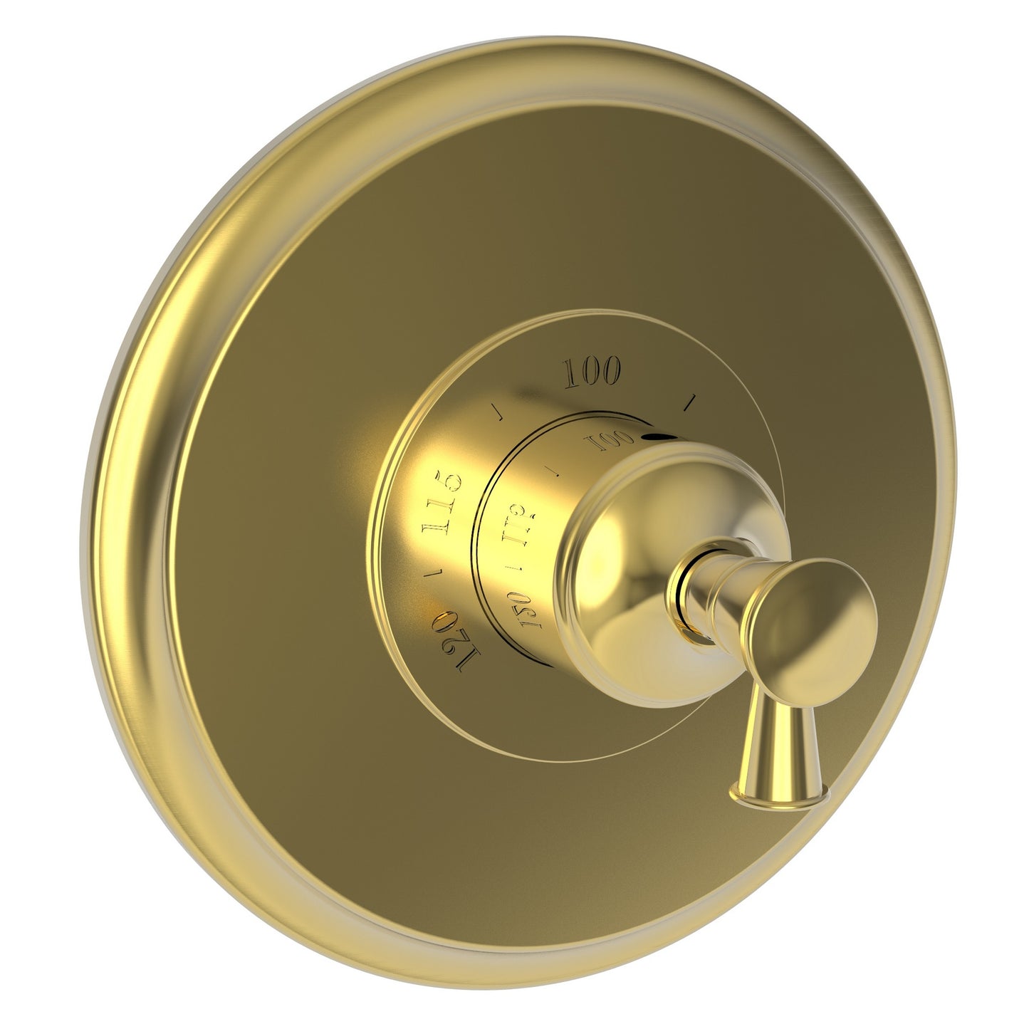 Newport Brass 3-2914TR Vander 3/4" Round Thermostatic Trim Plate With Handle