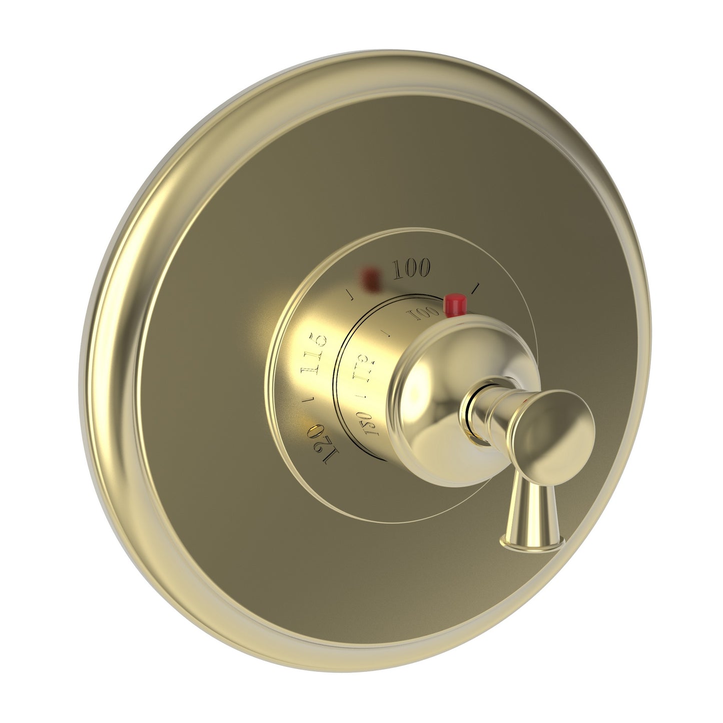 Newport Brass 3-2914TR Vander 3/4" Round Thermostatic Trim Plate With Handle