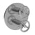 Newport Brass 3-2923TR Slater 1/2" Round Thermostatic Trim Plate With Handle