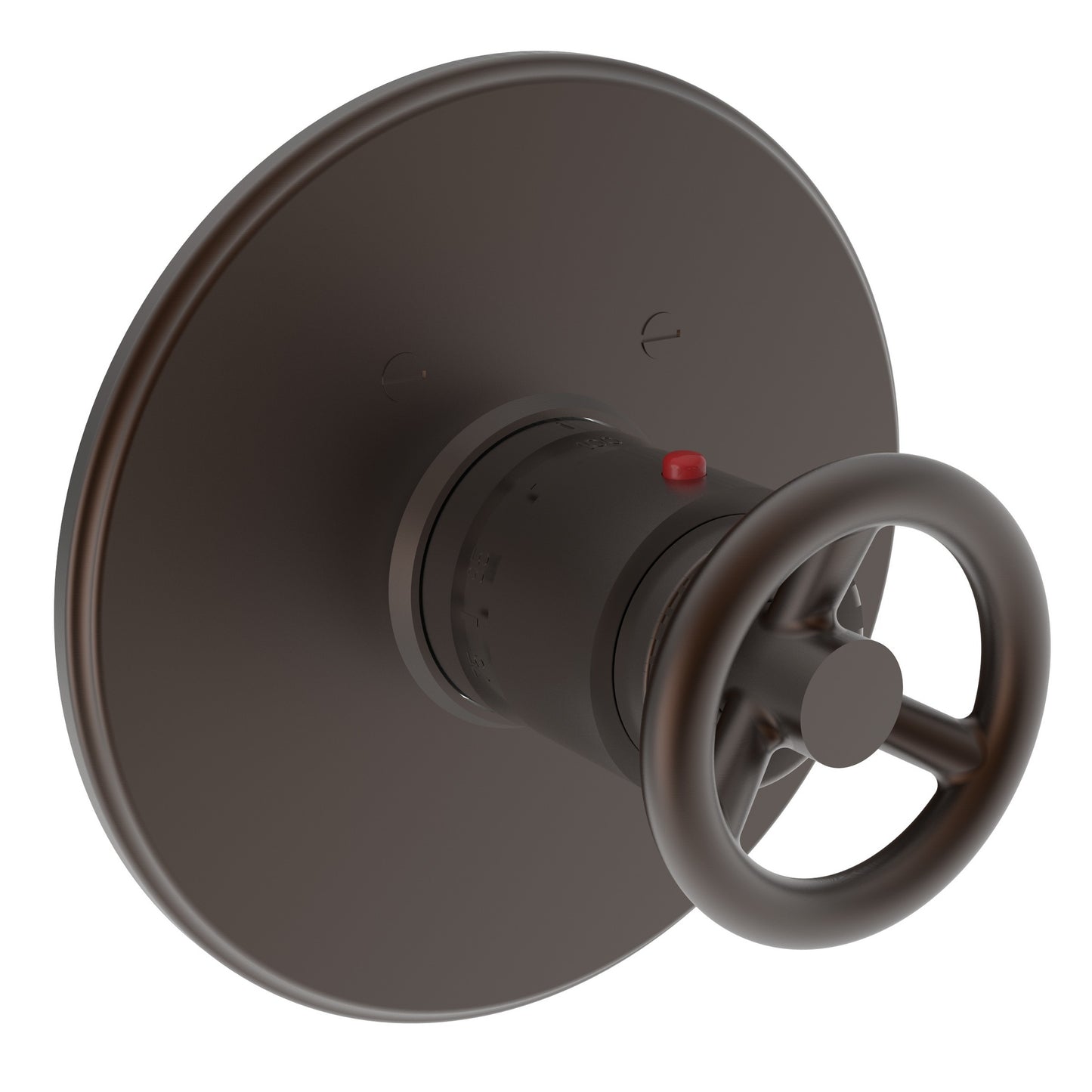 Newport Brass 3-2924TR Slater 3/4" Round Thermostatic Trim Plate with Handle