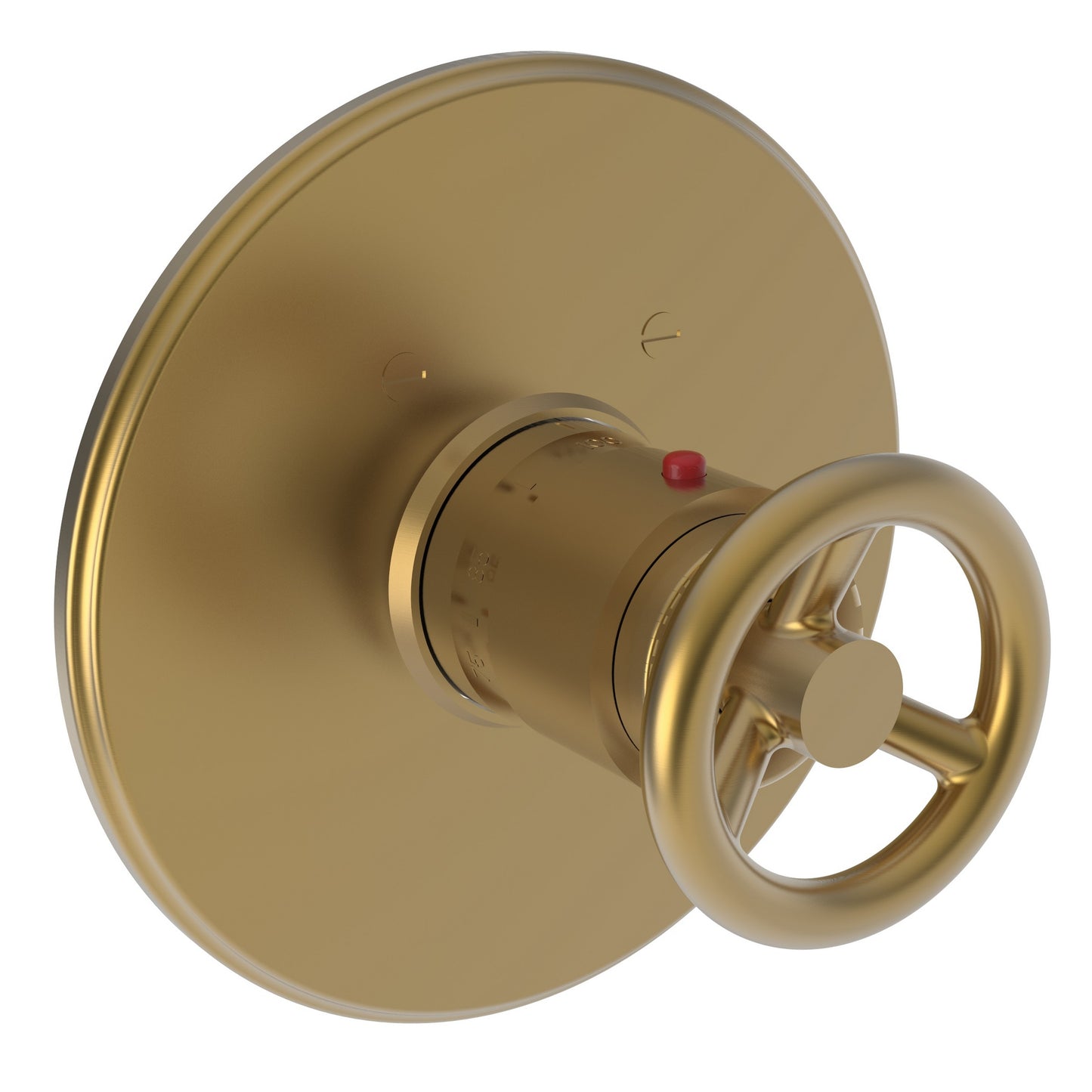 Newport Brass 3-2924TR Slater 3/4" Round Thermostatic Trim Plate with Handle
