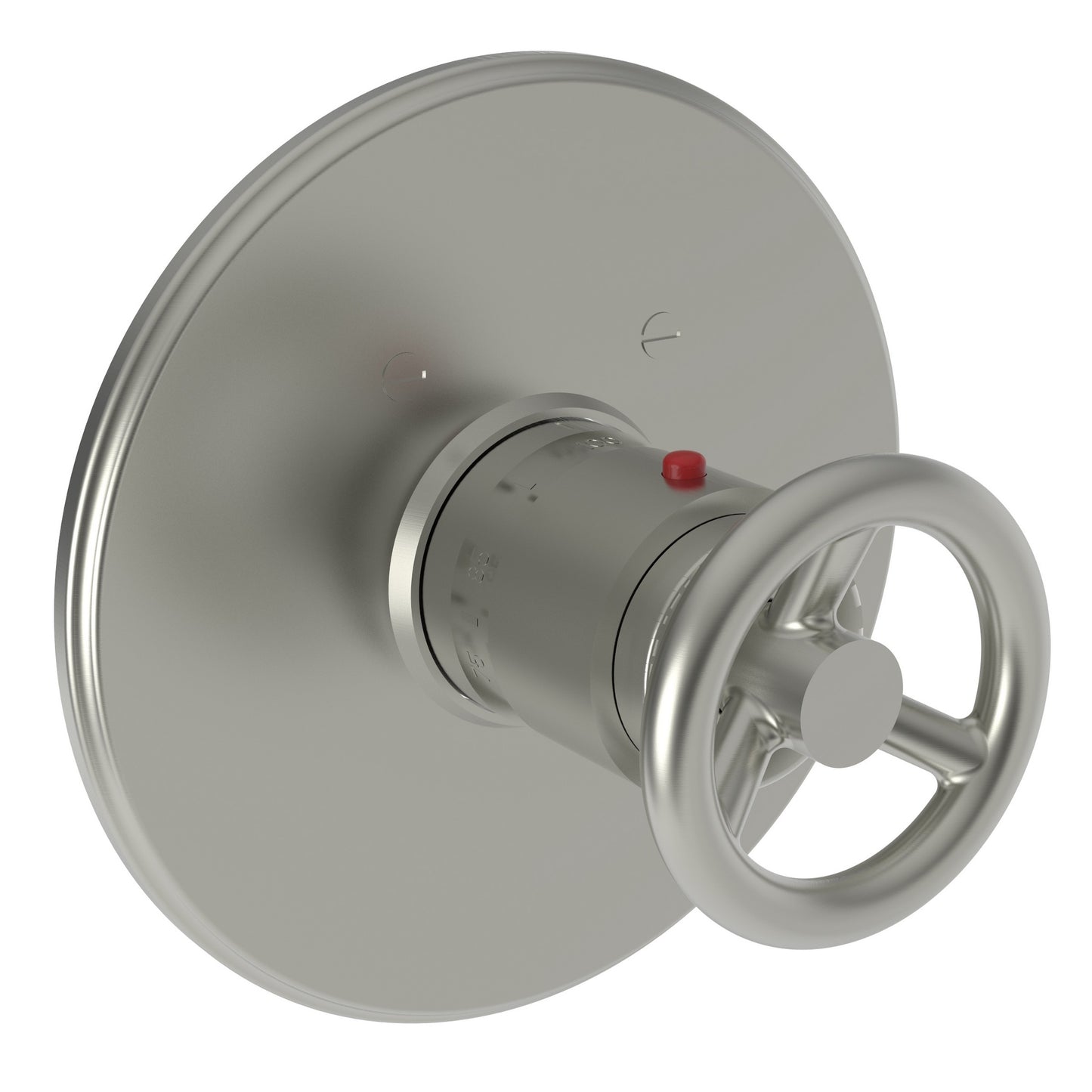 Newport Brass 3-2924TR Slater 3/4" Round Thermostatic Trim Plate with Handle