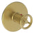 Newport Brass 3-2924TR Slater 3/4" Round Thermostatic Trim Plate with Handle
