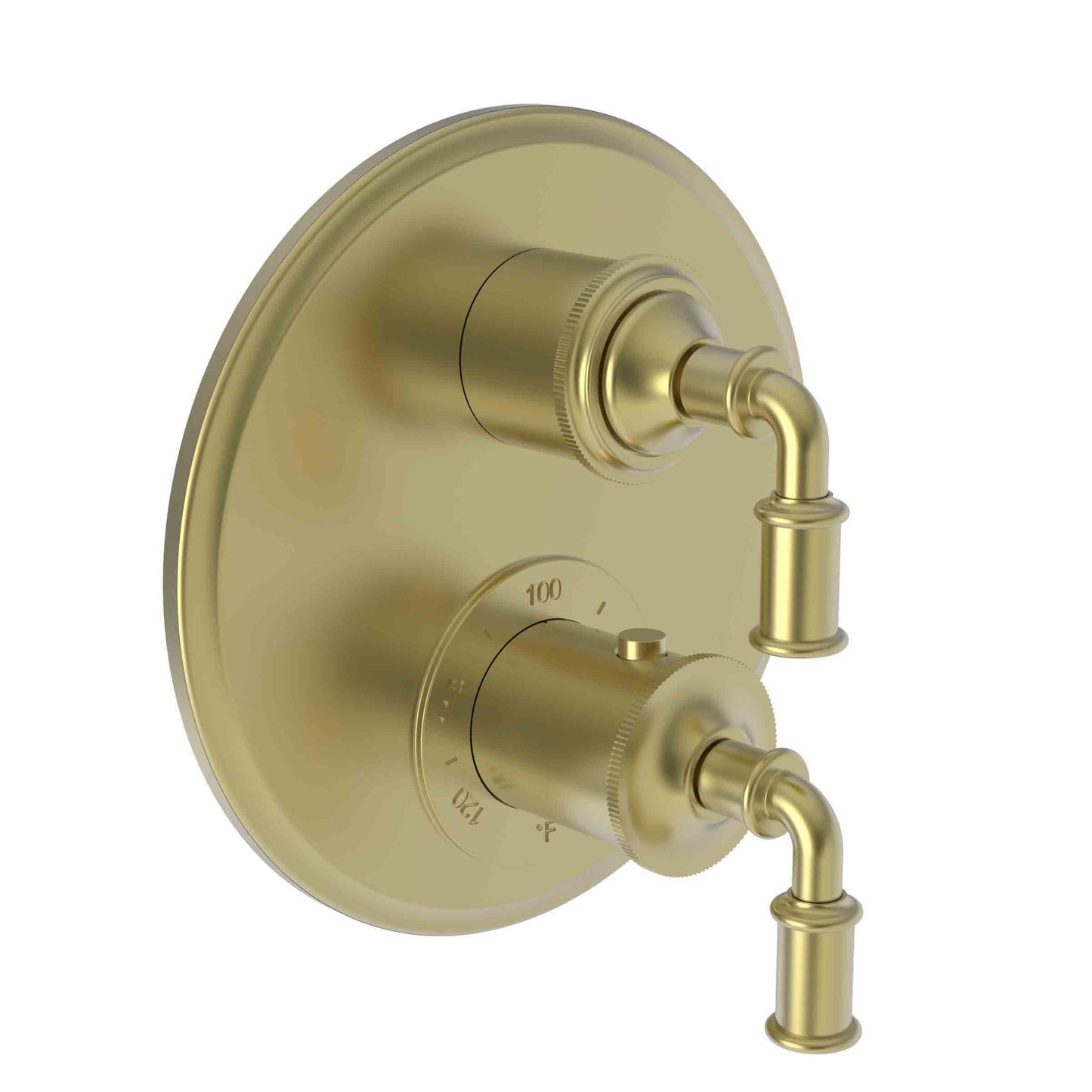 Newport Brass 3-2943TR Taft - Kitchen 1/2" Round Thermostatic Trim Plate with Handle