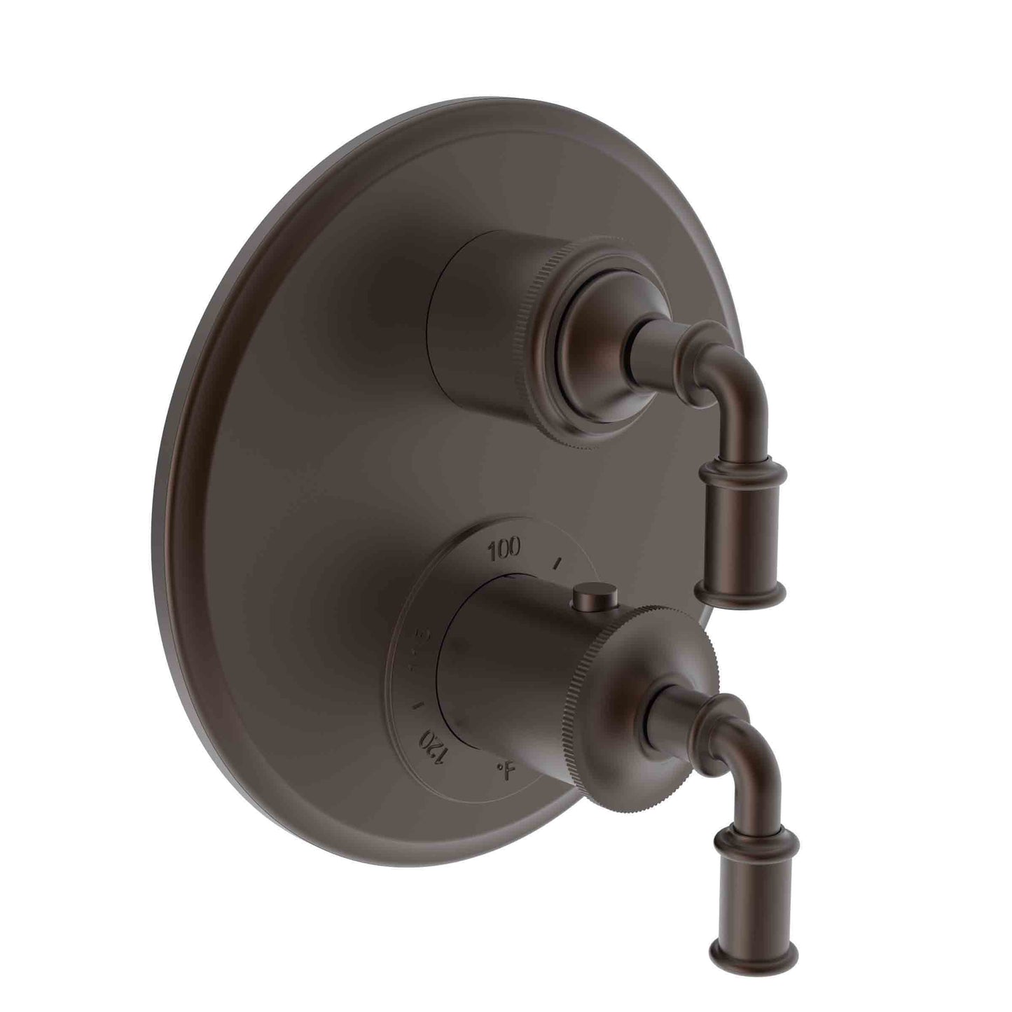 Newport Brass 3-2943TR Taft - Kitchen 1/2" Round Thermostatic Trim Plate with Handle