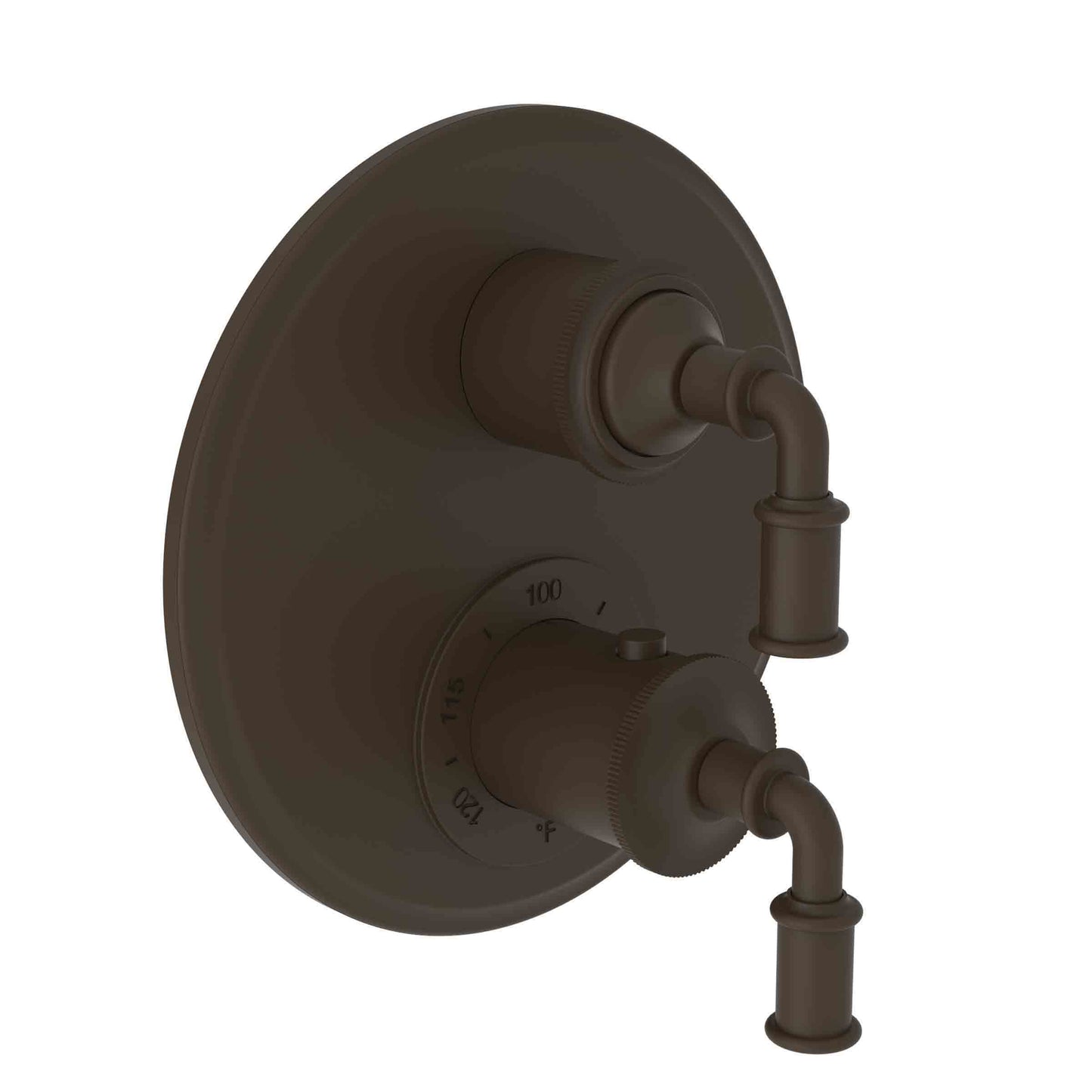 Newport Brass 3-2943TR Taft - Kitchen 1/2" Round Thermostatic Trim Plate with Handle