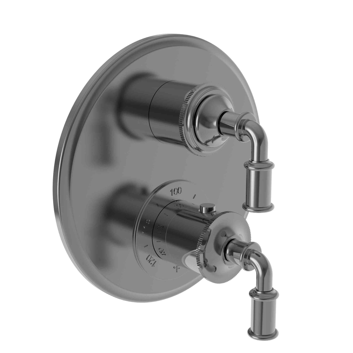 Newport Brass 3-2943TR Taft - Kitchen 1/2" Round Thermostatic Trim Plate with Handle