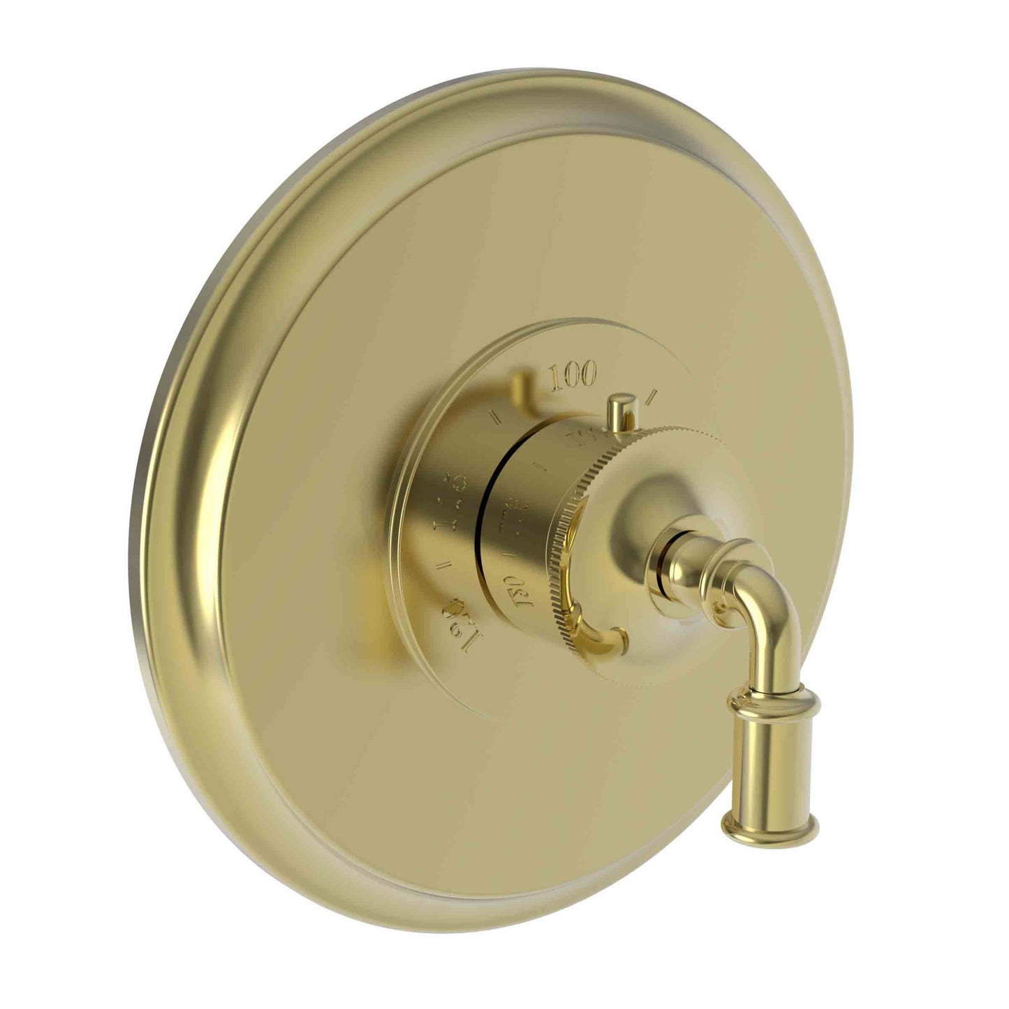 Newport Brass 3-2944TR Taft 3/4" Round Thermostatic Trim Plate With Handle