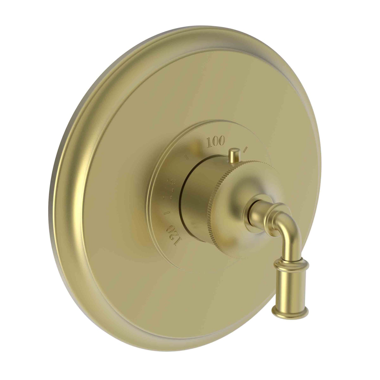 Newport Brass 3-2944TR Taft 3/4" Round Thermostatic Trim Plate With Handle