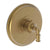 Newport Brass 3-2944TR Taft 3/4" Round Thermostatic Trim Plate With Handle
