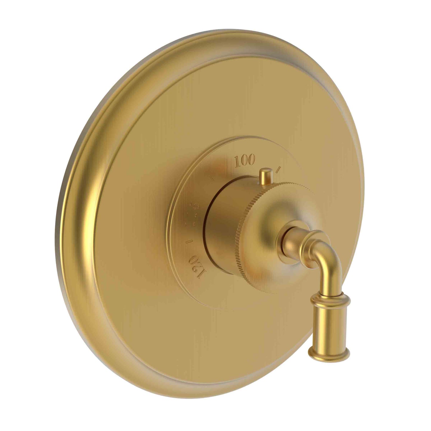 Newport Brass 3-2944TR Taft 3/4" Round Thermostatic Trim Plate With Handle