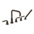 Newport Brass 3-2947 Taft - Kitchen Roman Tub Faucet with Hand Shower
