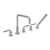 Newport Brass 3-2947 Taft - Kitchen Roman Tub Faucet with Hand Shower