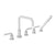 Newport Brass 3-2947 Taft - Kitchen Roman Tub Faucet with Hand Shower