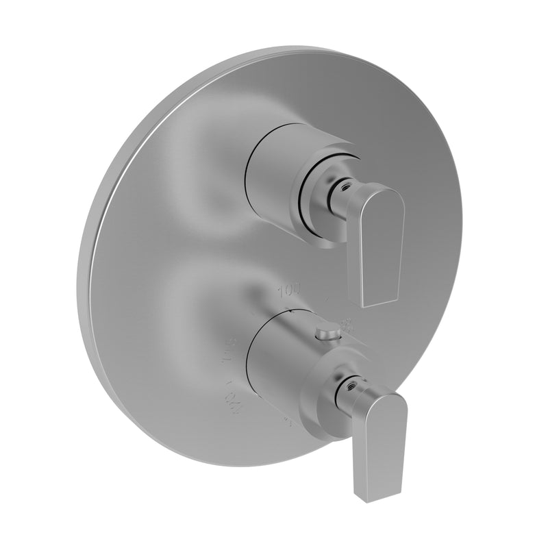 Newport Brass 3-2973TR Dorrance 1/2" Round Thermostatic Trim Plate with Handle