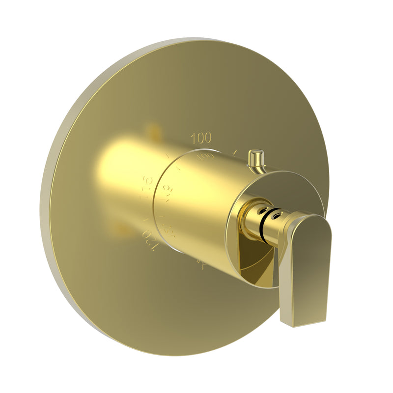 Newport Brass 3-2974TR Dorrance 3/4" Round Thermostatic Trim Plate with Handle