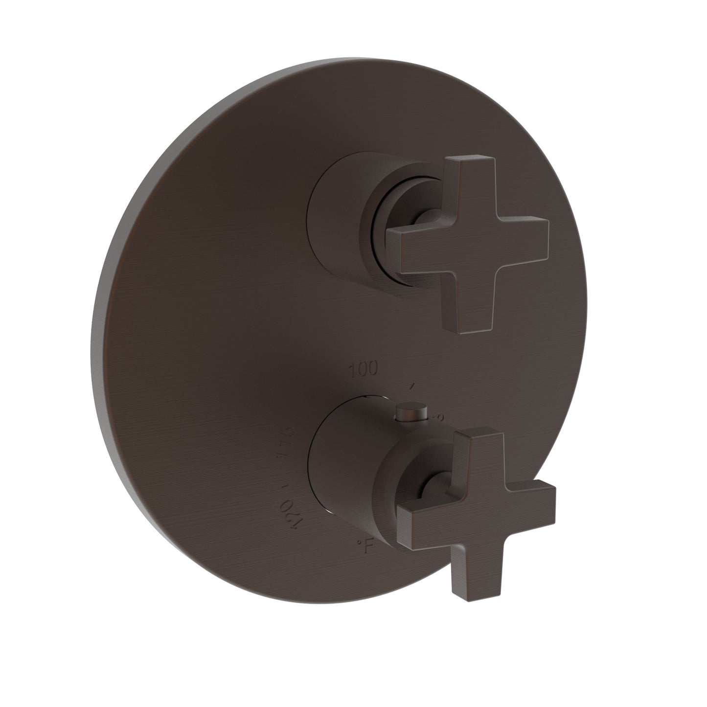 Newport Brass 3-2983TR Dorrance 1/2" Round Thermostatic Trim Plate With Handle