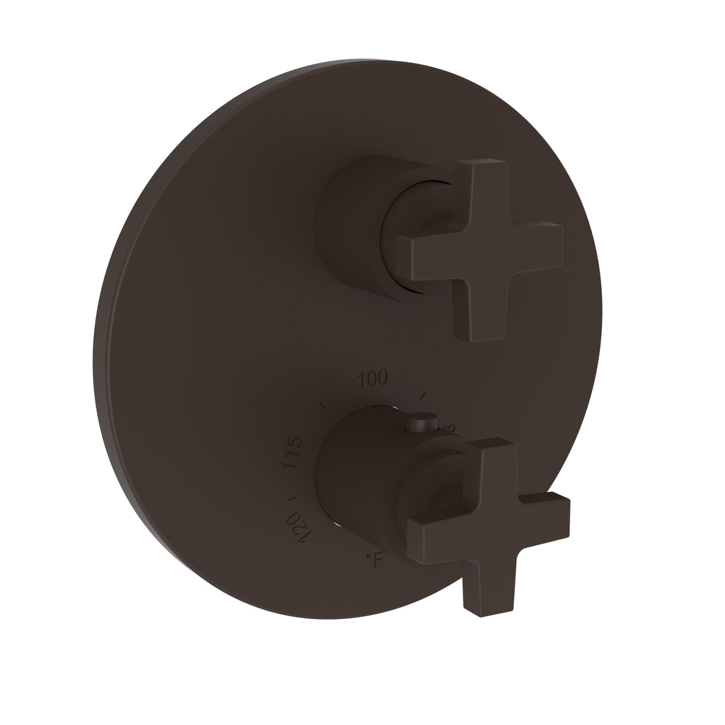 Newport Brass 3-2983TR Dorrance 1/2" Round Thermostatic Trim Plate With Handle