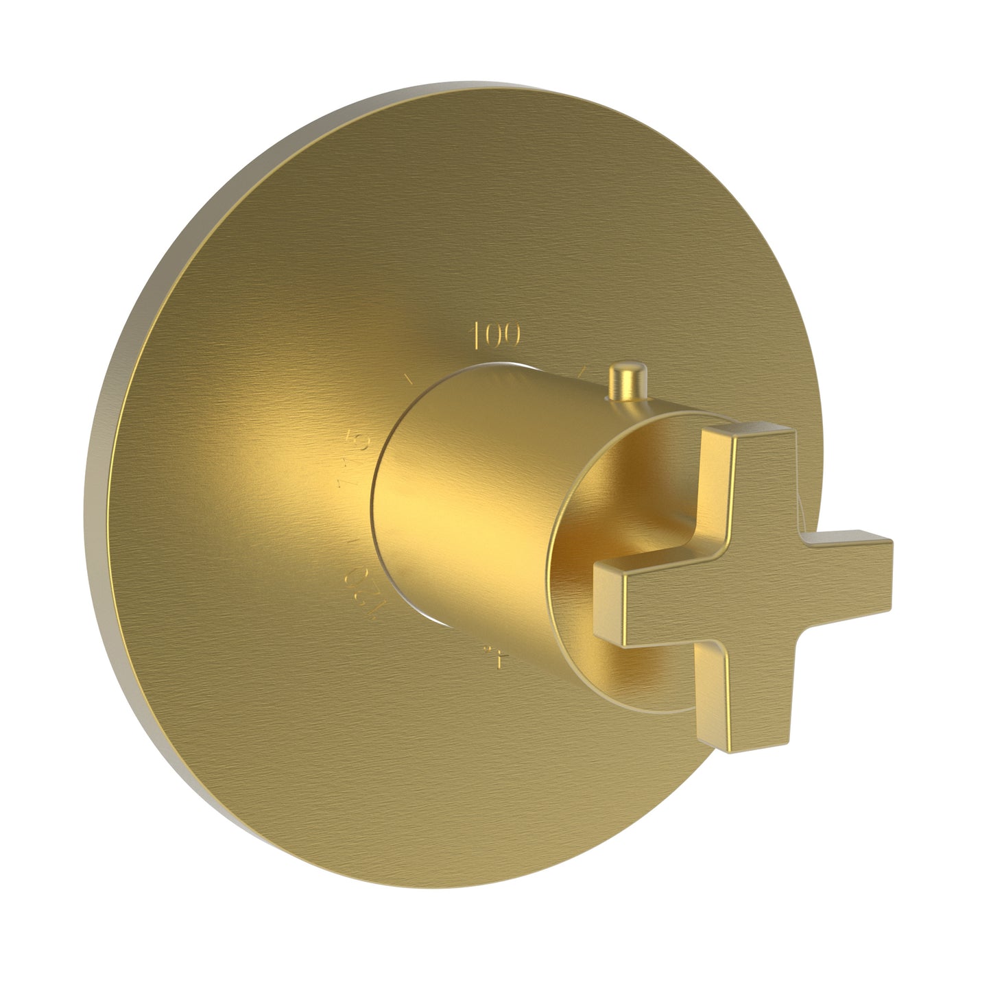 Newport Brass 3-2984TR Dorrance 3/4" Round Thermostatic Trim Plate With Handle