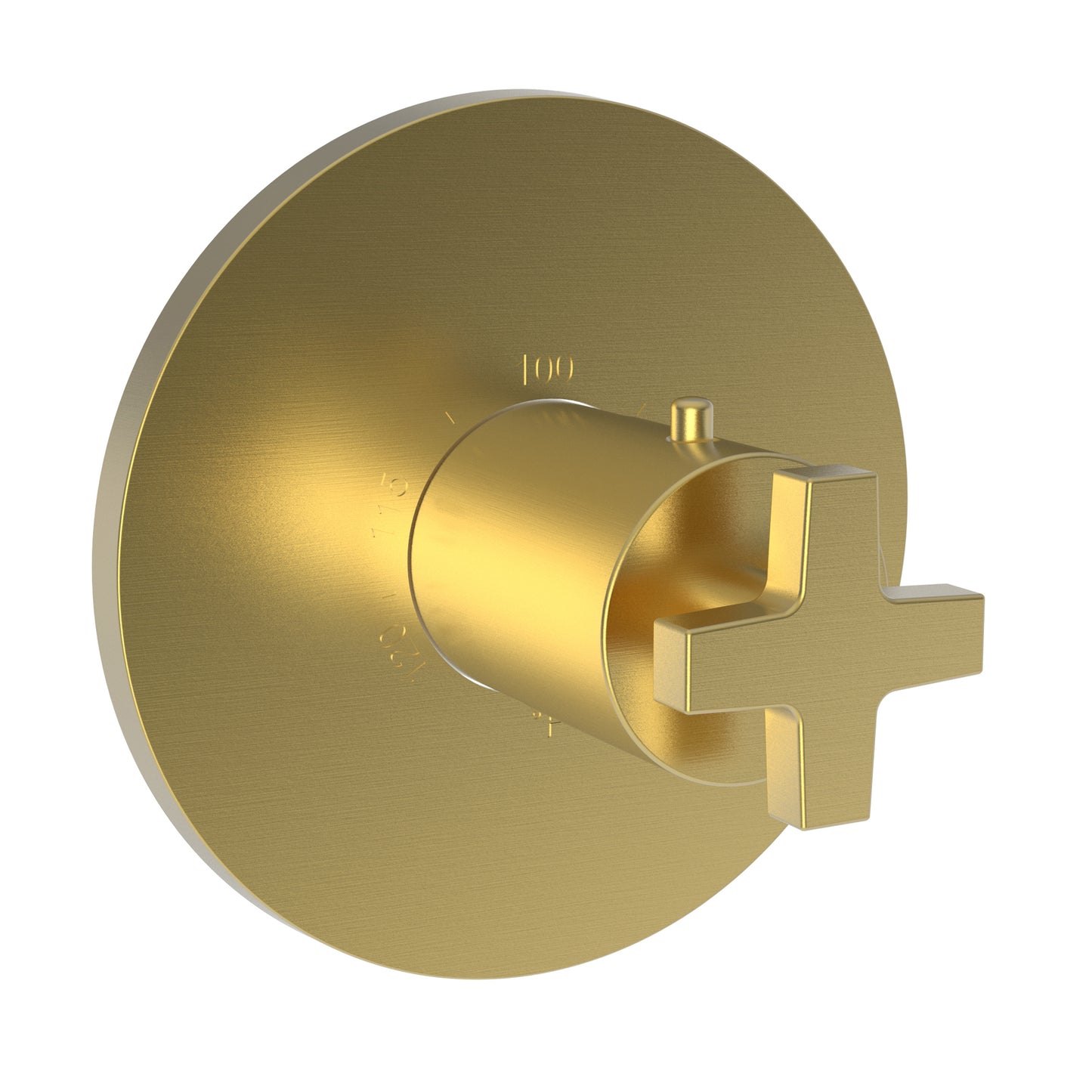 Newport Brass 3-2984TR Dorrance 3/4" Round Thermostatic Trim Plate With Handle