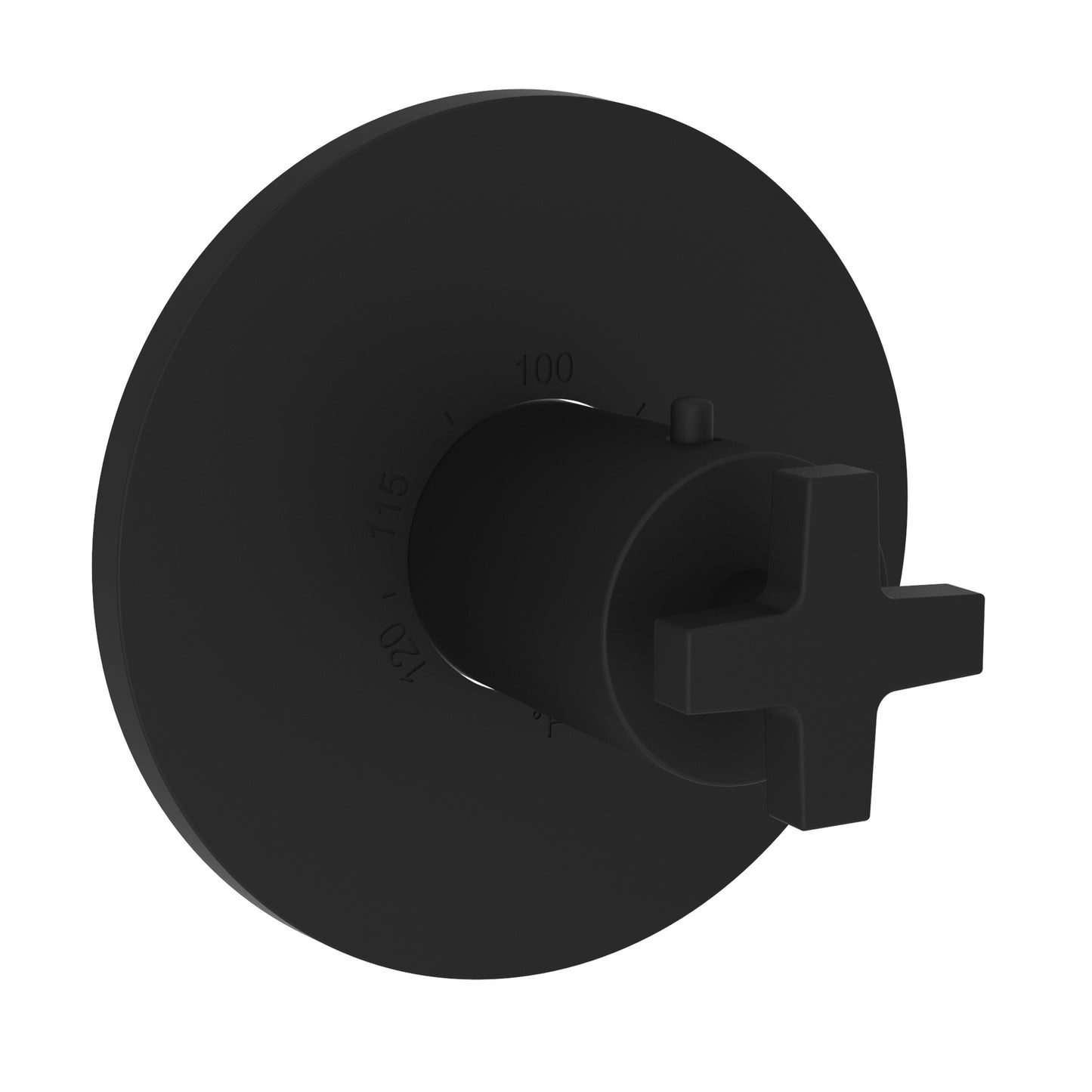 Newport Brass 3-2984TR Dorrance 3/4" Round Thermostatic Trim Plate With Handle