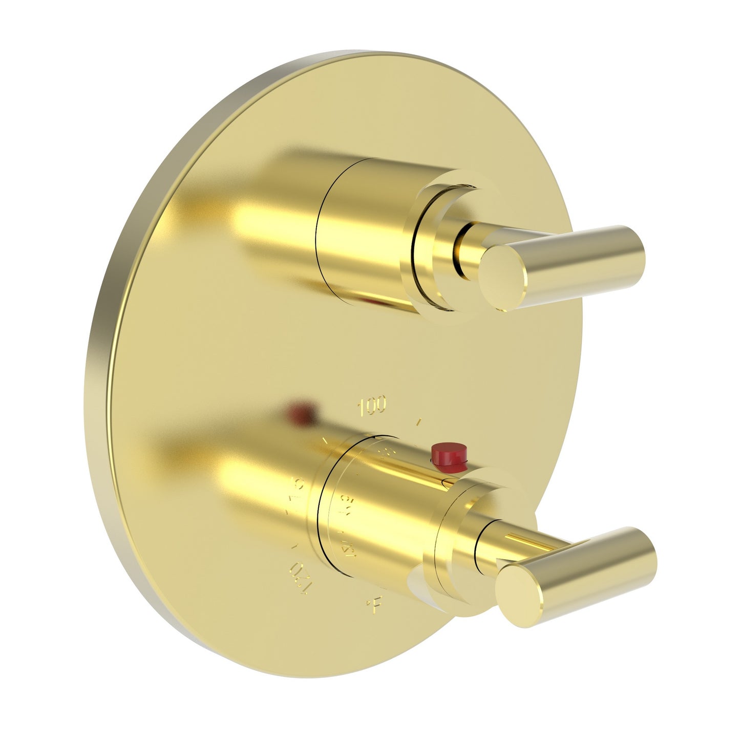 Newport Brass 3-3103TR Kirsi/Pavani 1/2" Round Thermostatic Trim Plate With Handle