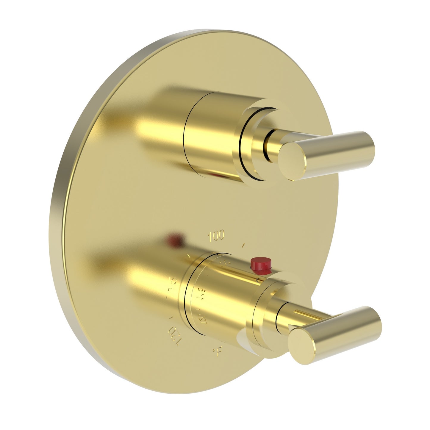 Newport Brass 3-3103TR Kirsi/Pavani 1/2" Round Thermostatic Trim Plate With Handle