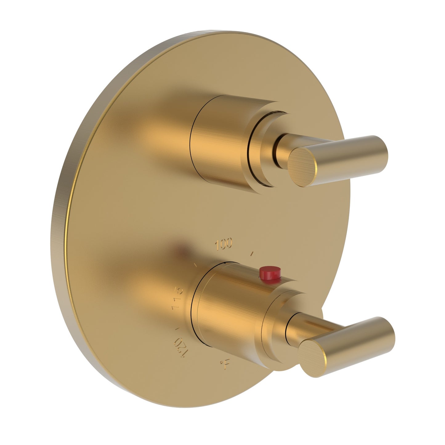 Newport Brass 3-3103TR Kirsi/Pavani 1/2" Round Thermostatic Trim Plate With Handle