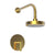 Newport Brass 3-3104BP Pavani Balanced Pressure Shower Trim Set