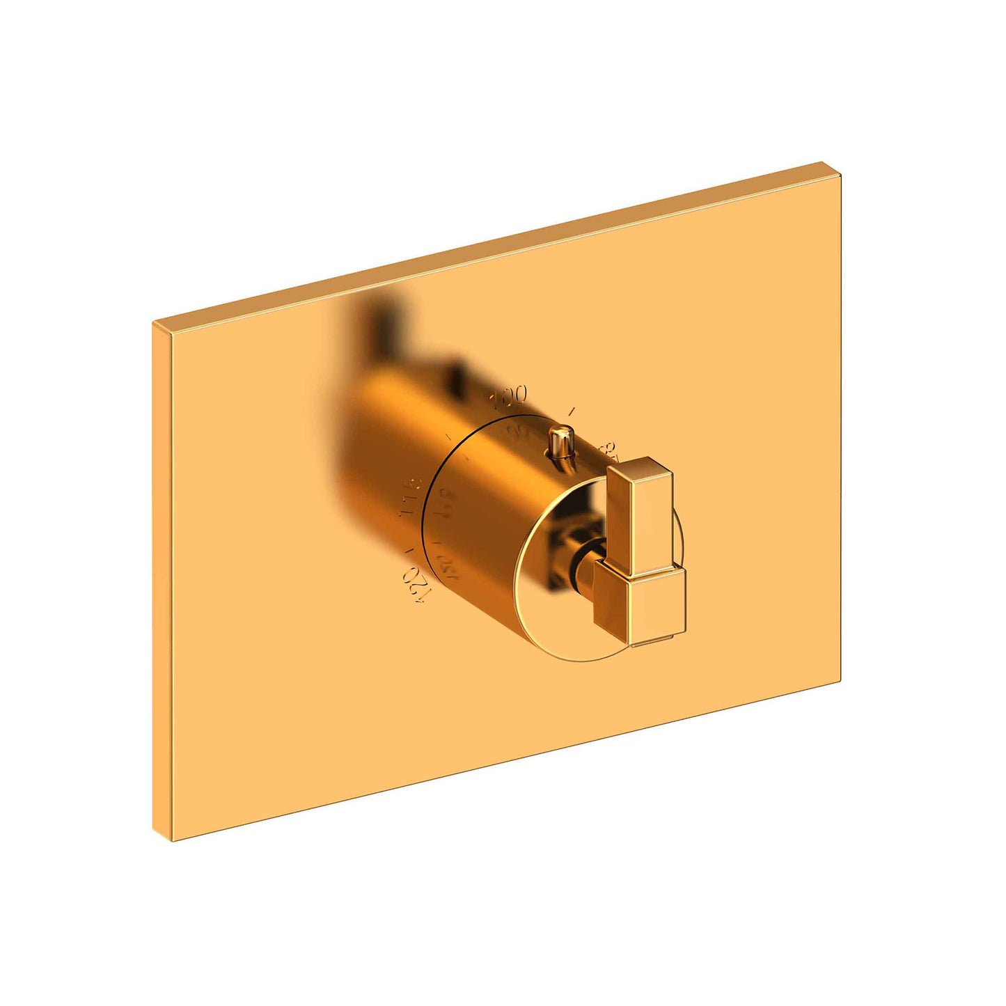 Newport Brass 3-3144TS Malvina 3/4" Square Thermostatic Trim Plate With Handle