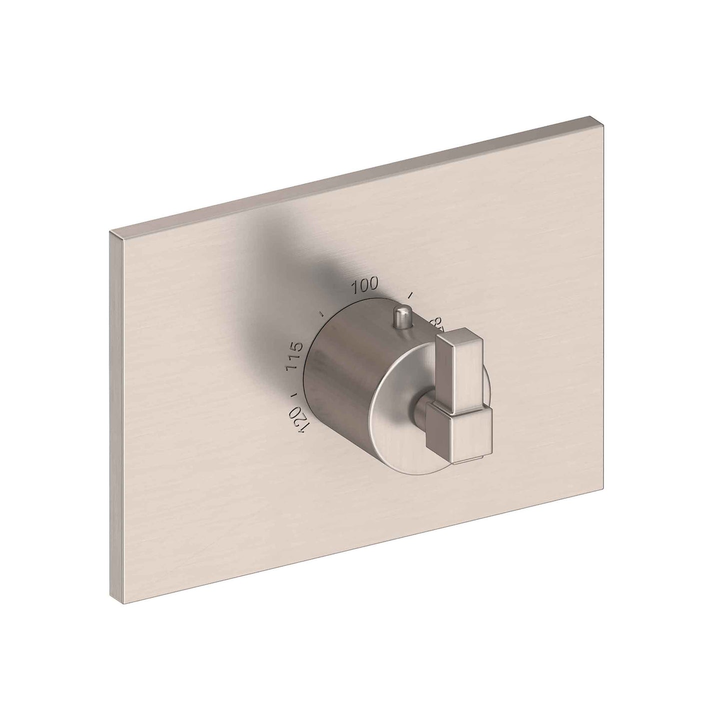Newport Brass 3-3144TS Malvina 3/4" Square Thermostatic Trim Plate With Handle