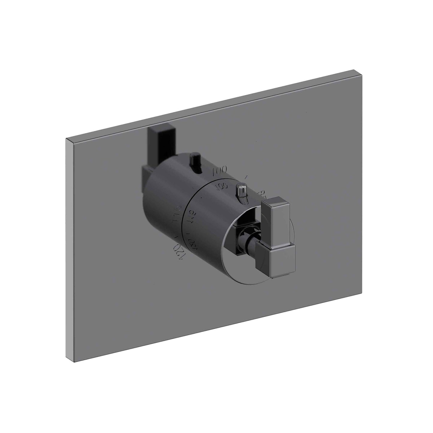 Newport Brass 3-3144TS Malvina 3/4" Square Thermostatic Trim Plate With Handle