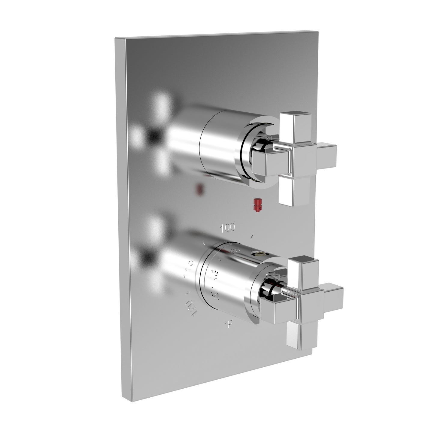 Newport Brass 3-3153TS Malvina 1/2" Square Thermostatic Trim Plate With Handle