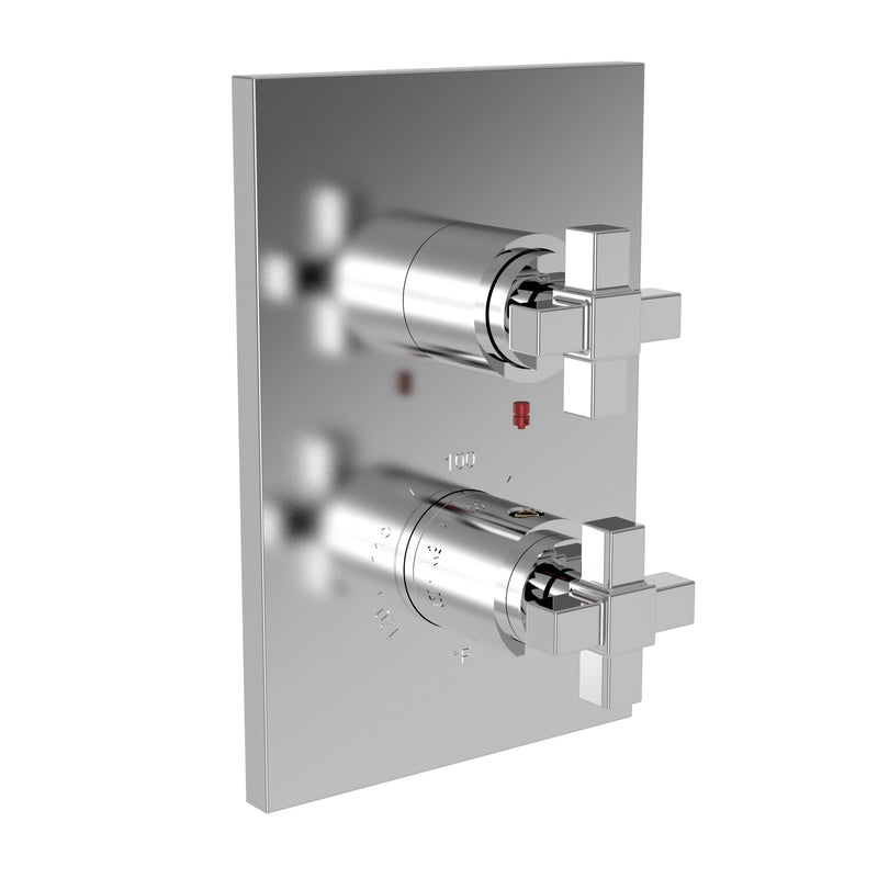 Newport Brass 3-3153TS Malvina 1/2" Square Thermostatic Trim Plate With Handle