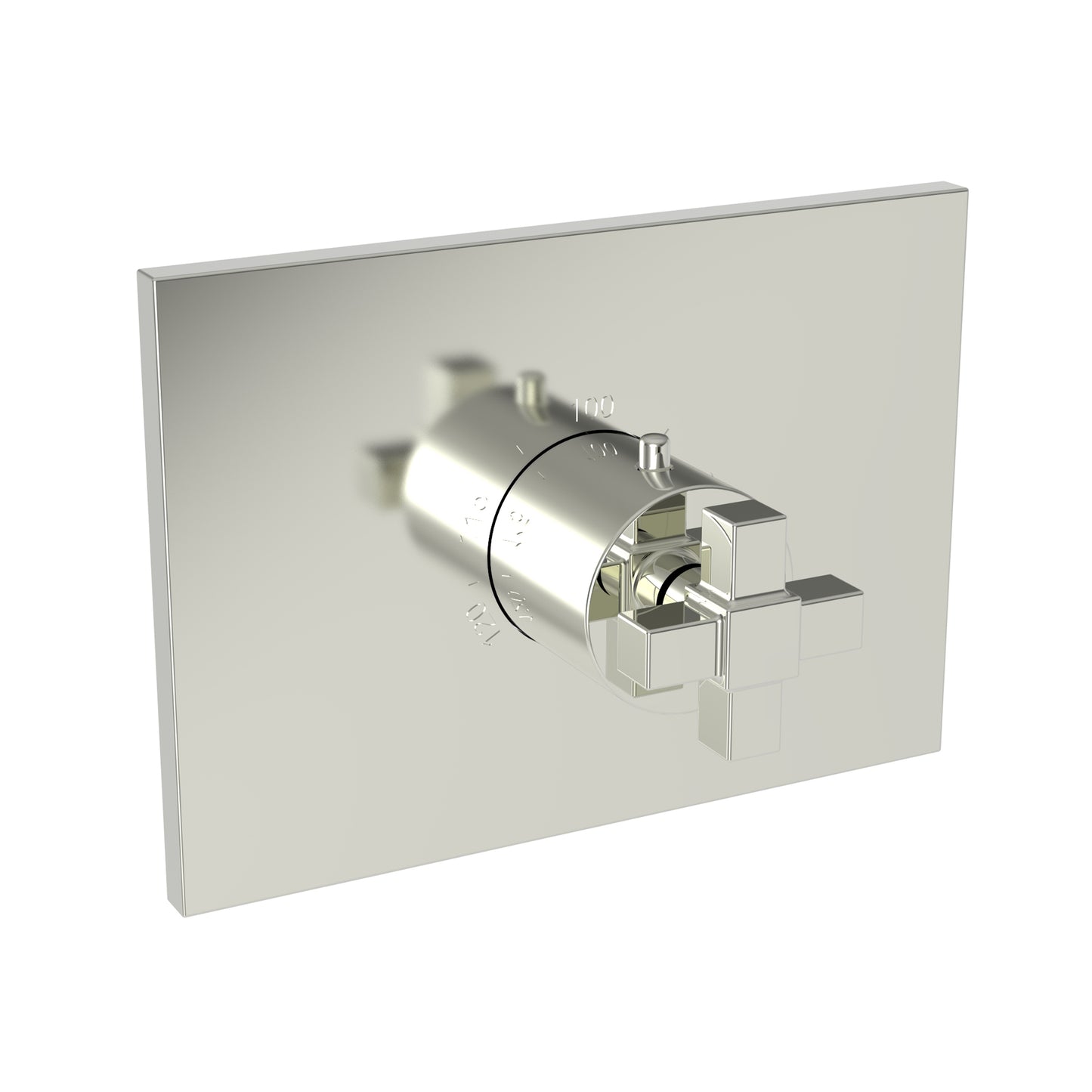 Newport Brass 3-3154TS Malvina 3/4" Square Thermostatic Trim Plate With Handle