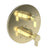 Newport Brass 3-3233TR Pardees 1/2" Round Thermostatic Trim Plate with Handle