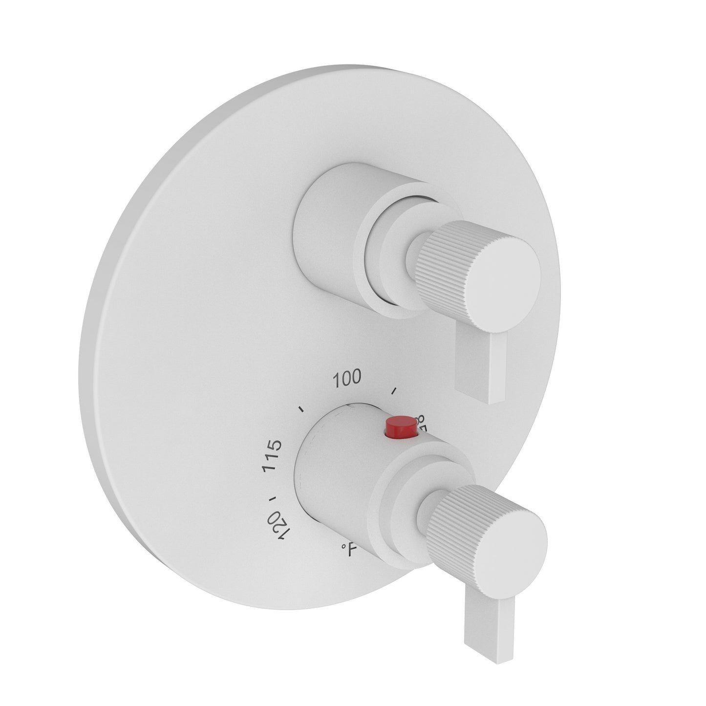 Newport Brass 3-3233TR Pardees 1/2" Round Thermostatic Trim Plate with Handle