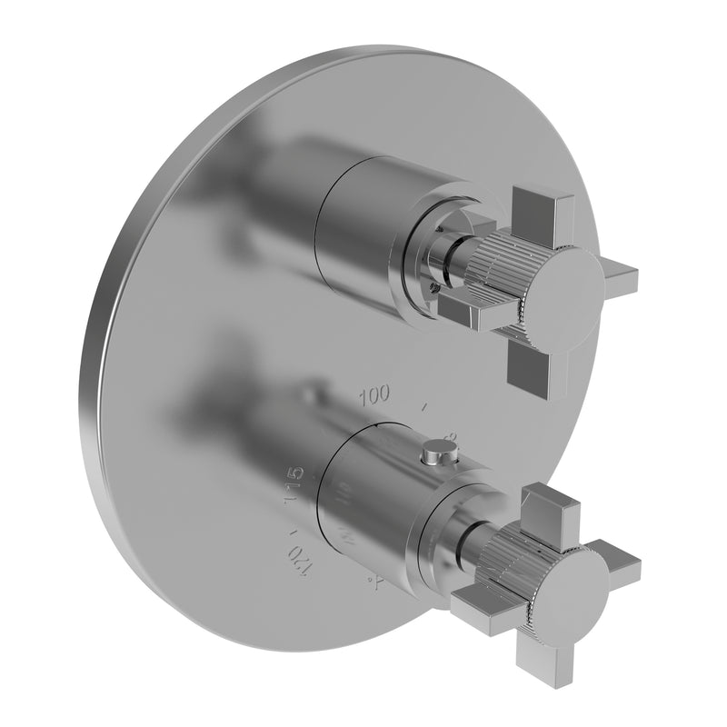 Newport Brass 3-3243TR Pardees 1/2" Round Thermostatic Trim Plate With Handle