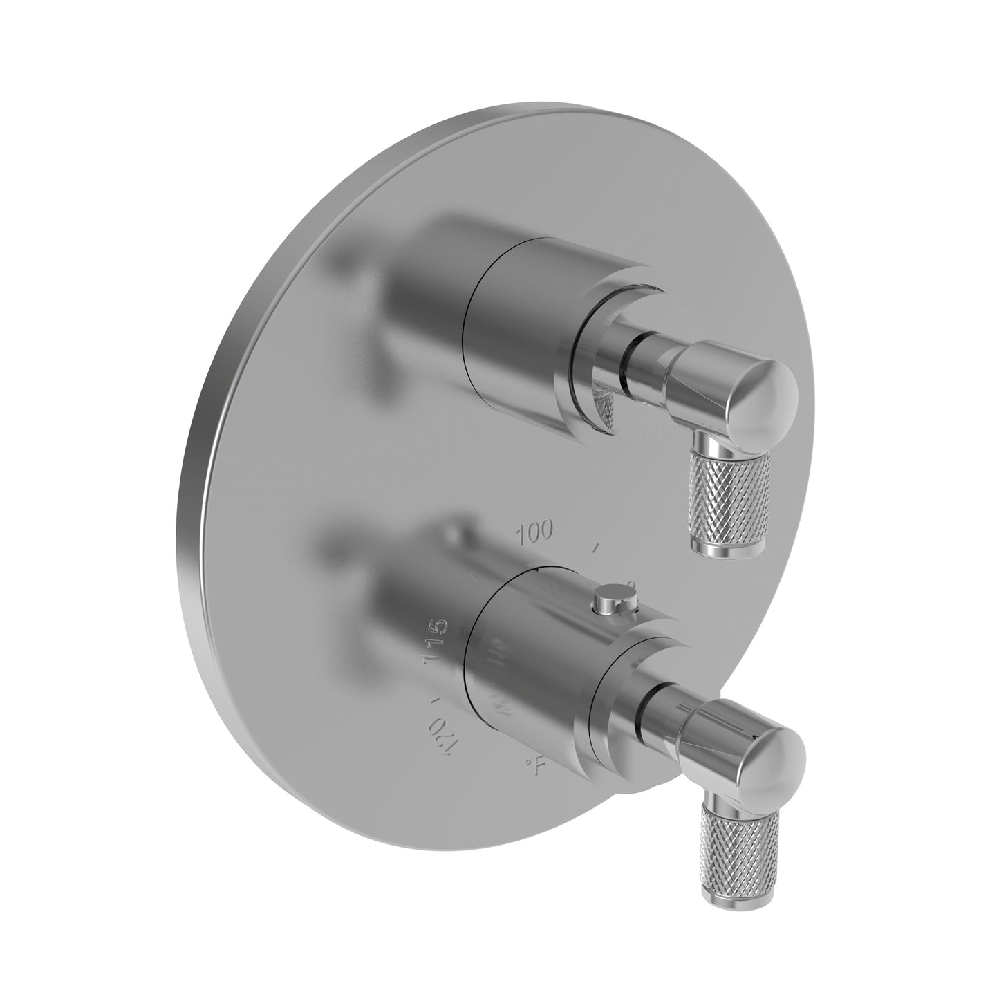 Newport Brass 3-3253TR Clemens 1/2" Round Thermostatic Trim Plate With Handle