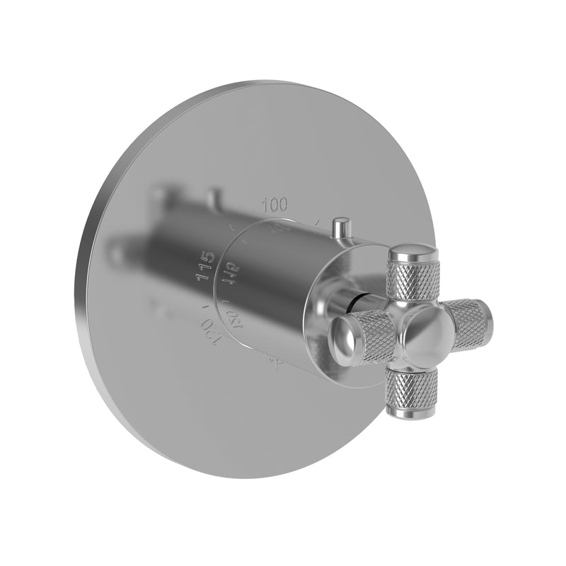 Newport Brass 3-3264TR Clemens 3/4" Round Thermostatic Trim Plate with Handle