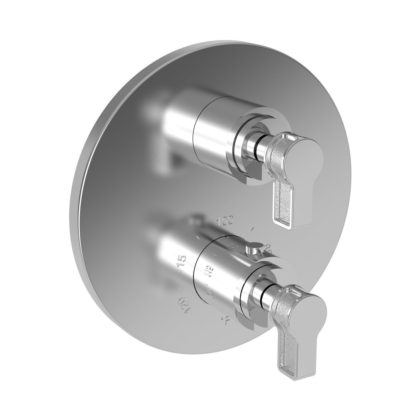 Newport Brass 3-3273TR Griffey 1/2" Round Thermostatic Trim Plate with Handle